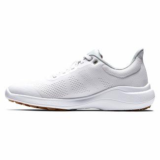 Scarpe Golf Footjoy Donna Flex Spikeless Bianche Italia TXB367085